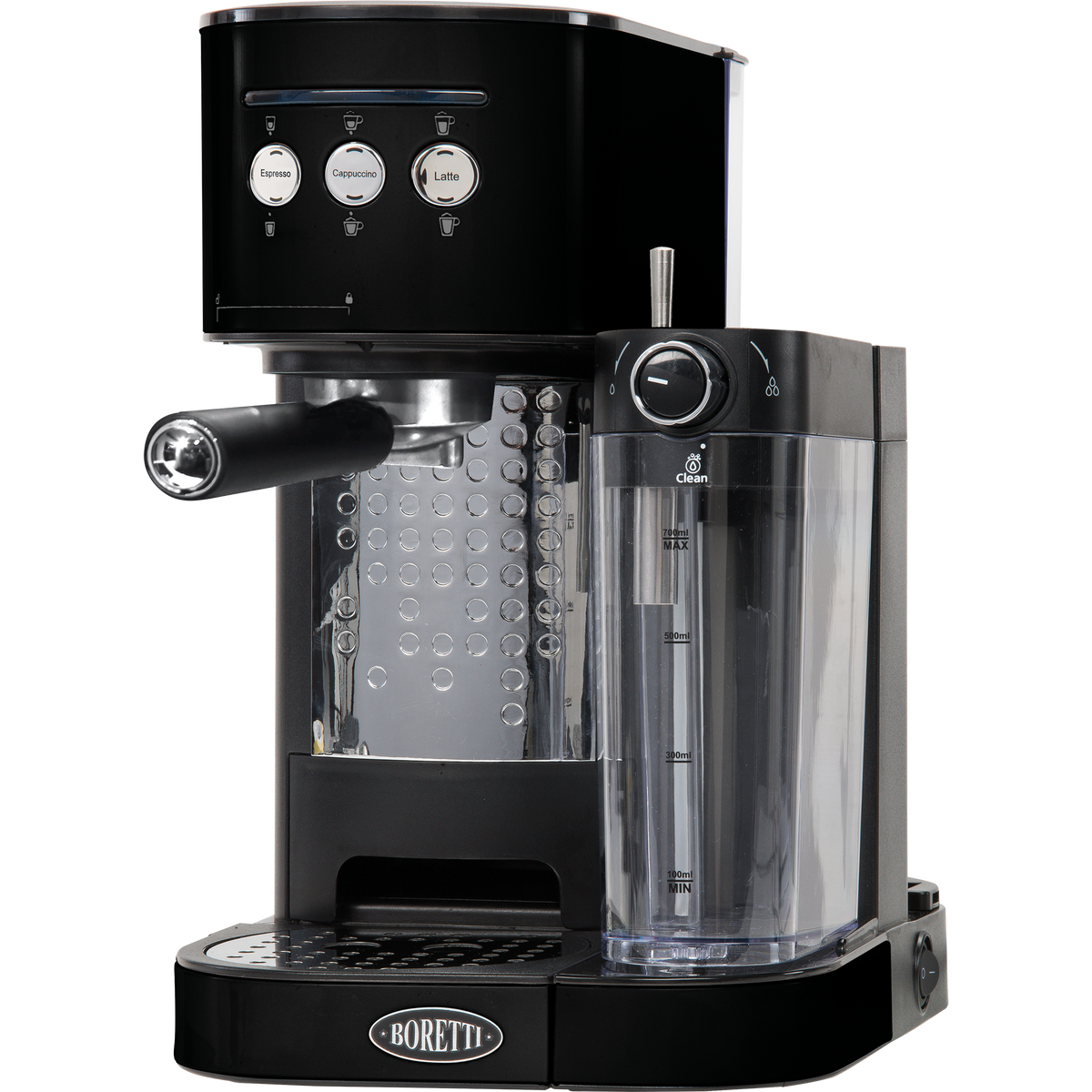 Master diploma congestie Detecteerbaar Espresso machine - Zwart – Boretti Collezione Maggiore